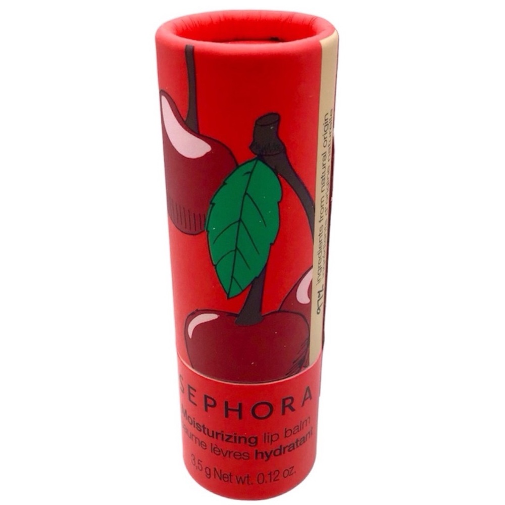 Sephora Original Moisturizing Lip Balm- 8HR Hydrating Treatment, (Cherry) (NWT)
